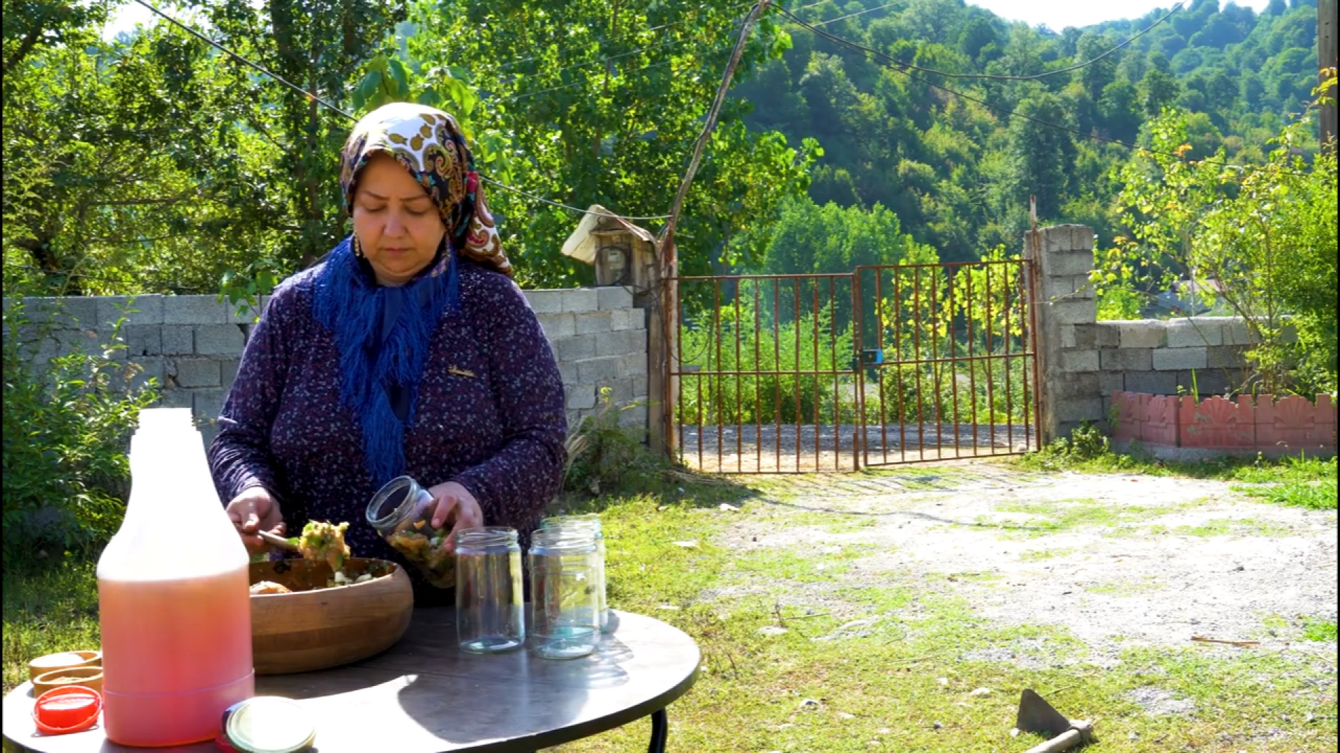 درست کردن خورشت قیمه روستایی...