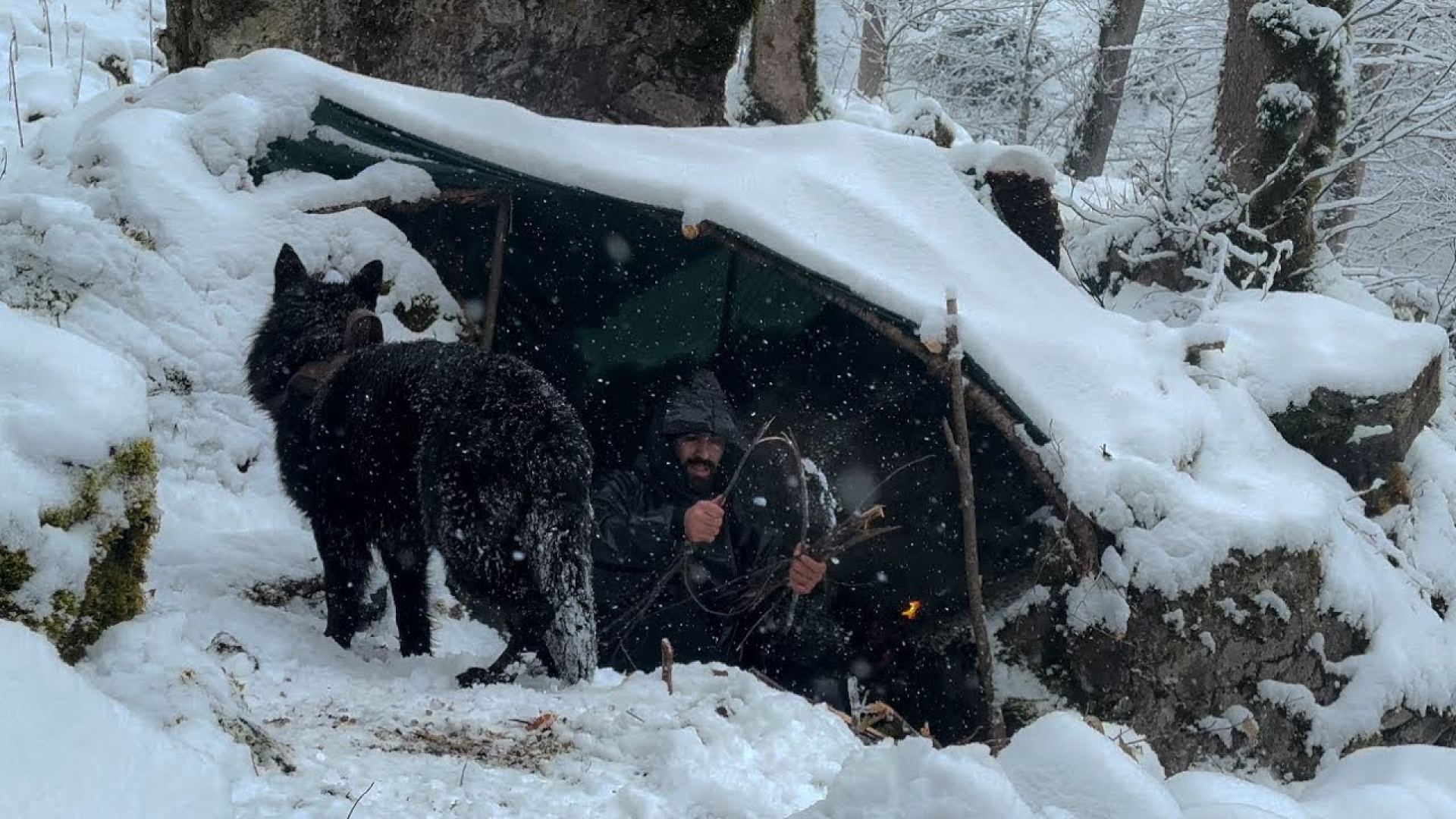 4 روز در یک طوفان مرگبار برفی...