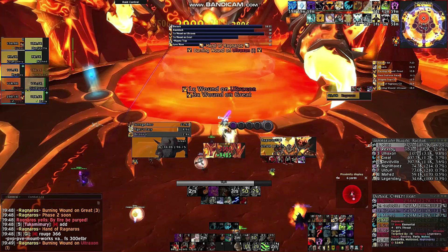 Tanking Ragnaros Druid tank Vs Ragnaros 10nm