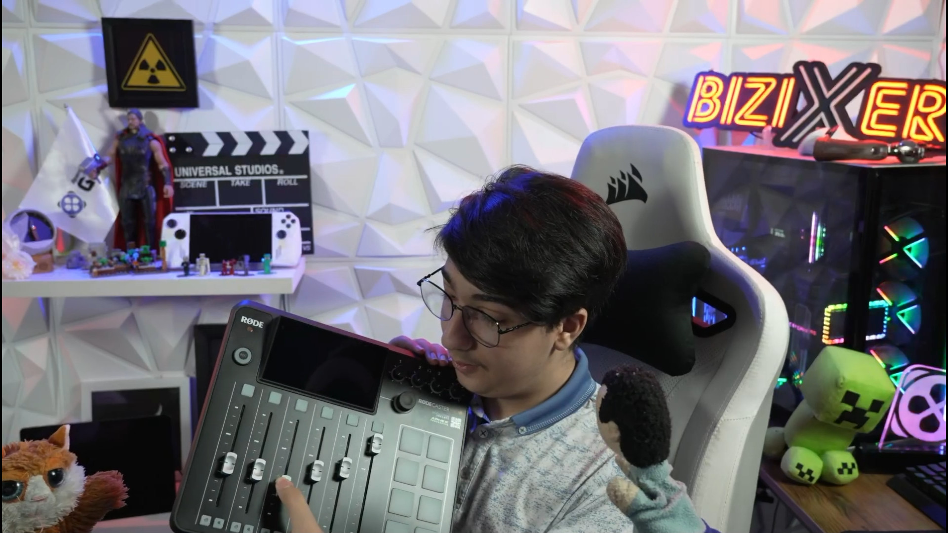 آنباکس میکروفن و کارت صدای ROD...