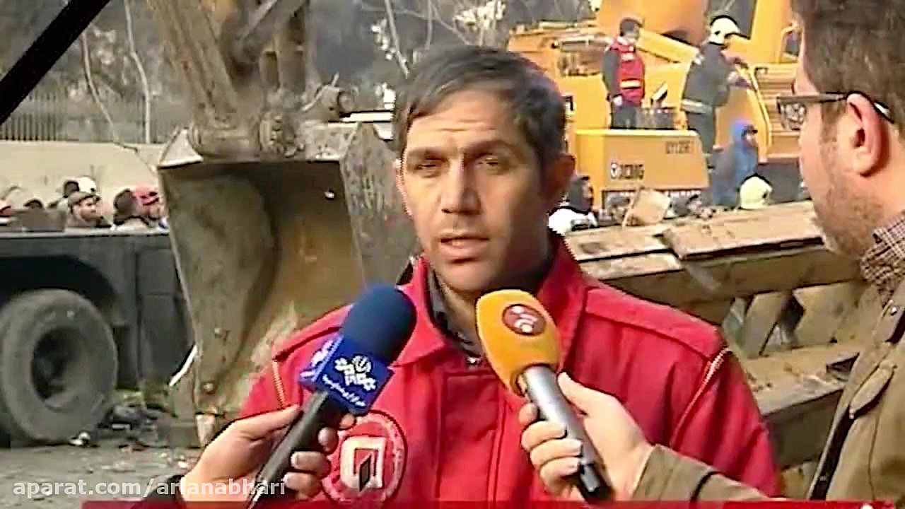 سومین روز پس از حریق پلاسکو