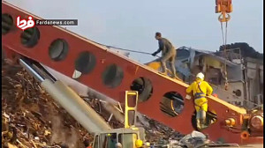 تلاش آتش نشانان برای مهار دیوا...