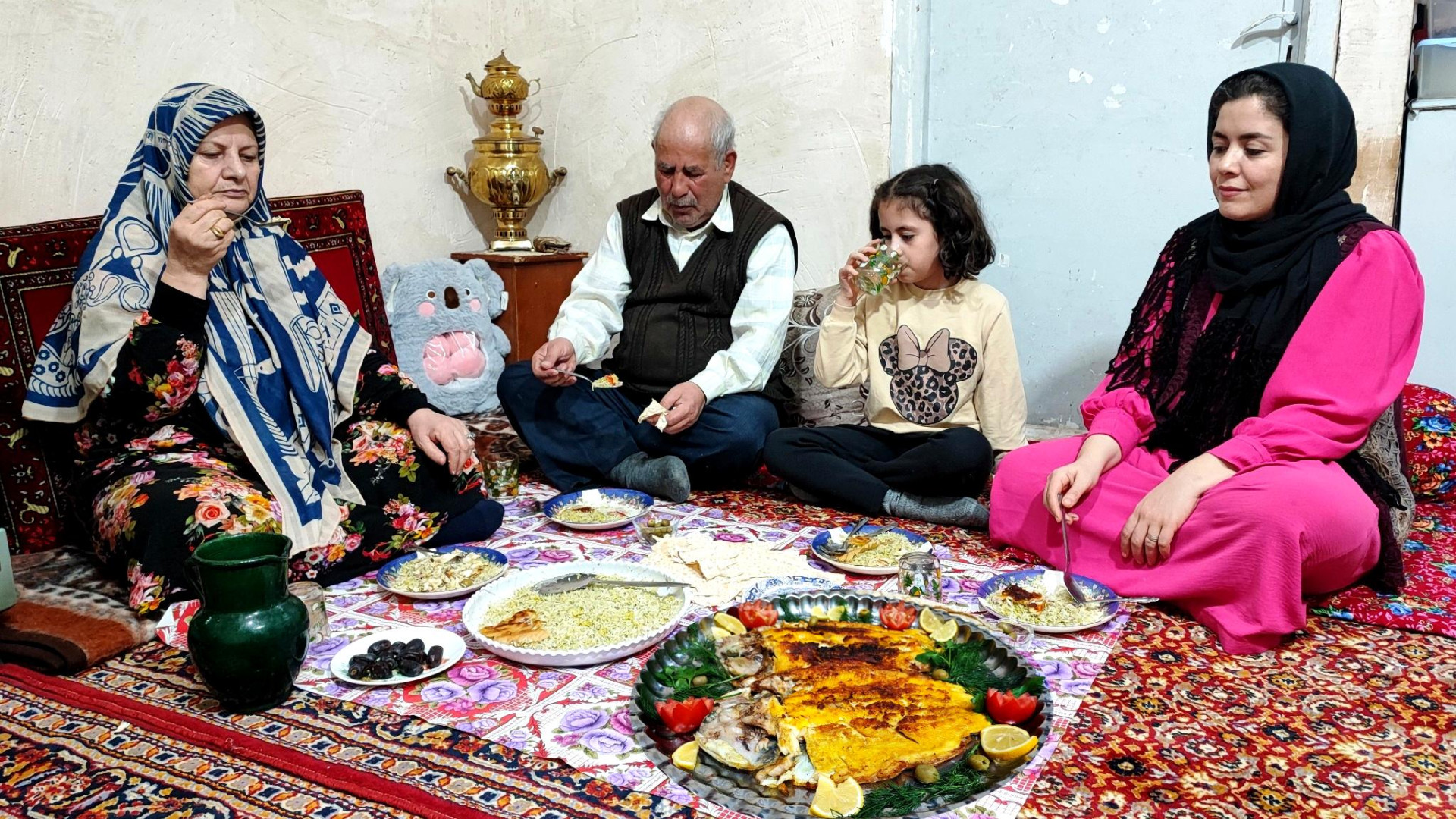 دستور غذای ماهی مخفی مادر بزرگ...