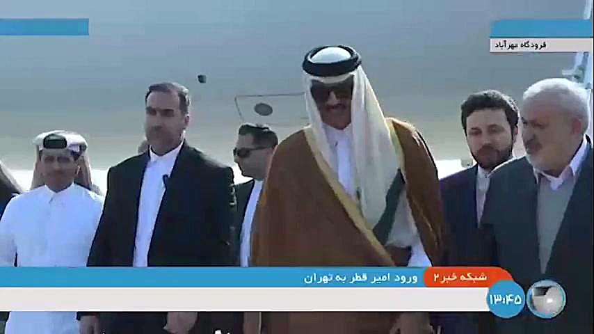 رایزنی امیر قطر در تهران شیخ ت...