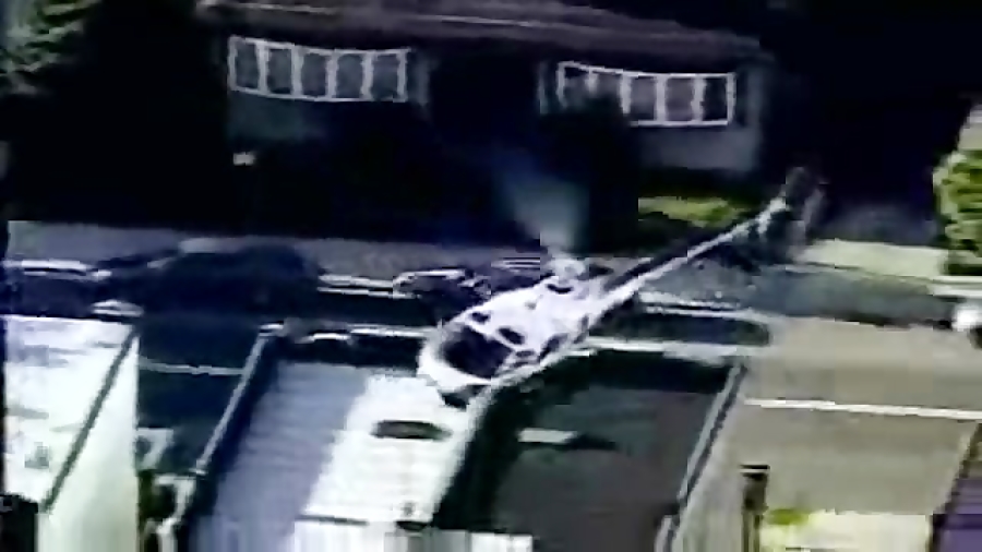 سقوط هلیكوپتر