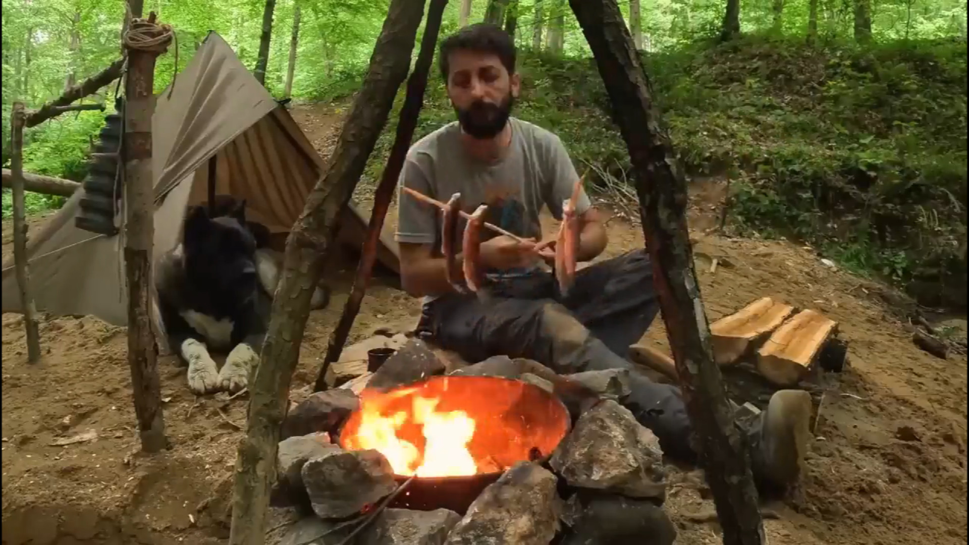 ۷ روز کمپینگ در دو مکان مختلف...