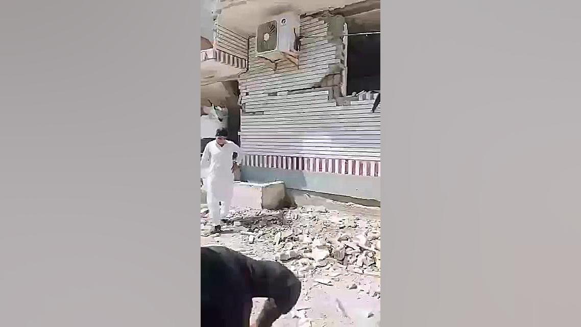 انفجار بمب صوتی در ساختمان ستا...