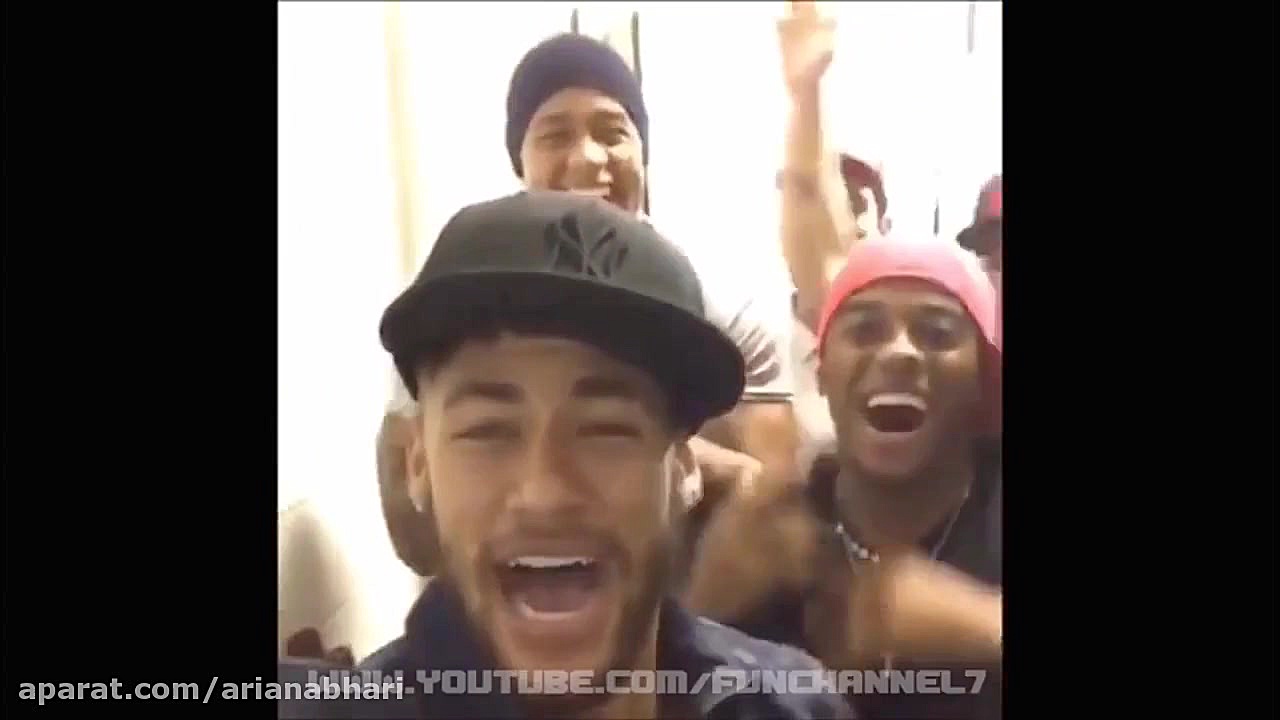 آوازخوانی های جالب نیمار جونیو...