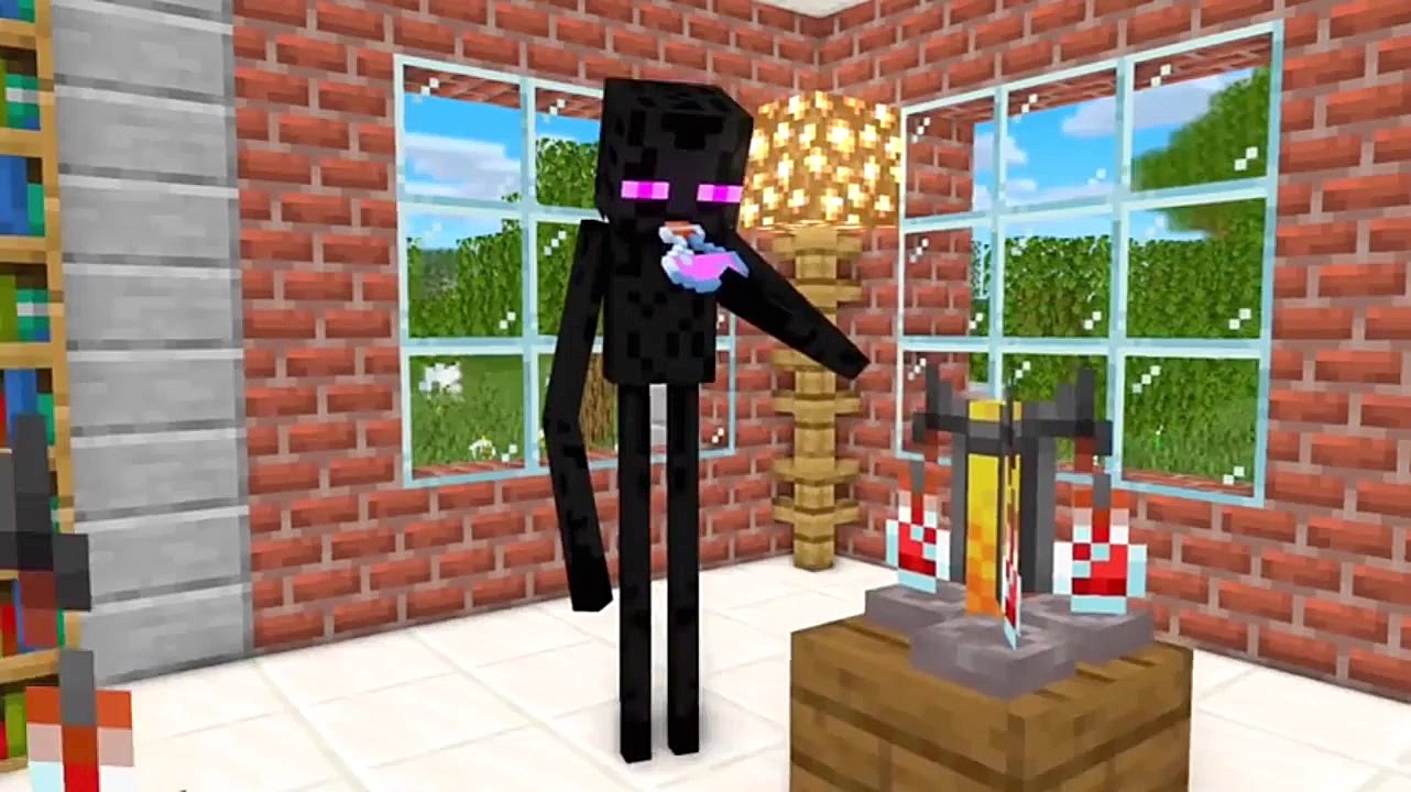 انیمیشن ماینکرافت مدرسه هیولاه...