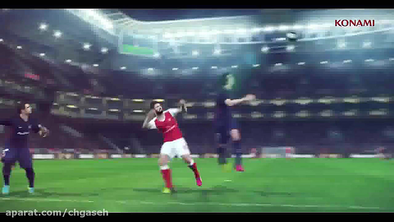 بازی اورجینال PES 2017  برای کامپیوتر زمان67ثانیه