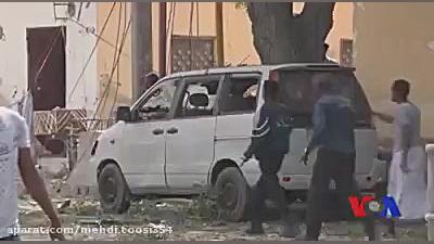 لحظة انفجار ماشین بمب گذاری شد...