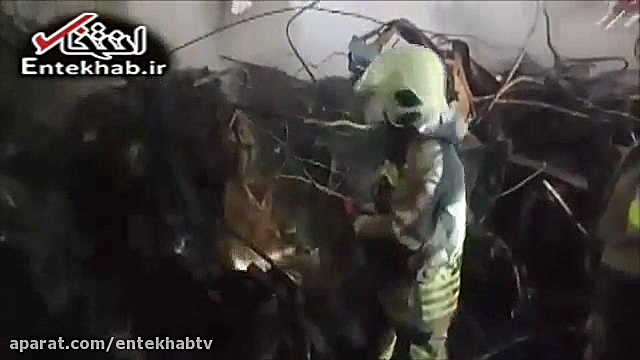 فیلم جستجوی نیروهای امدادی برا...