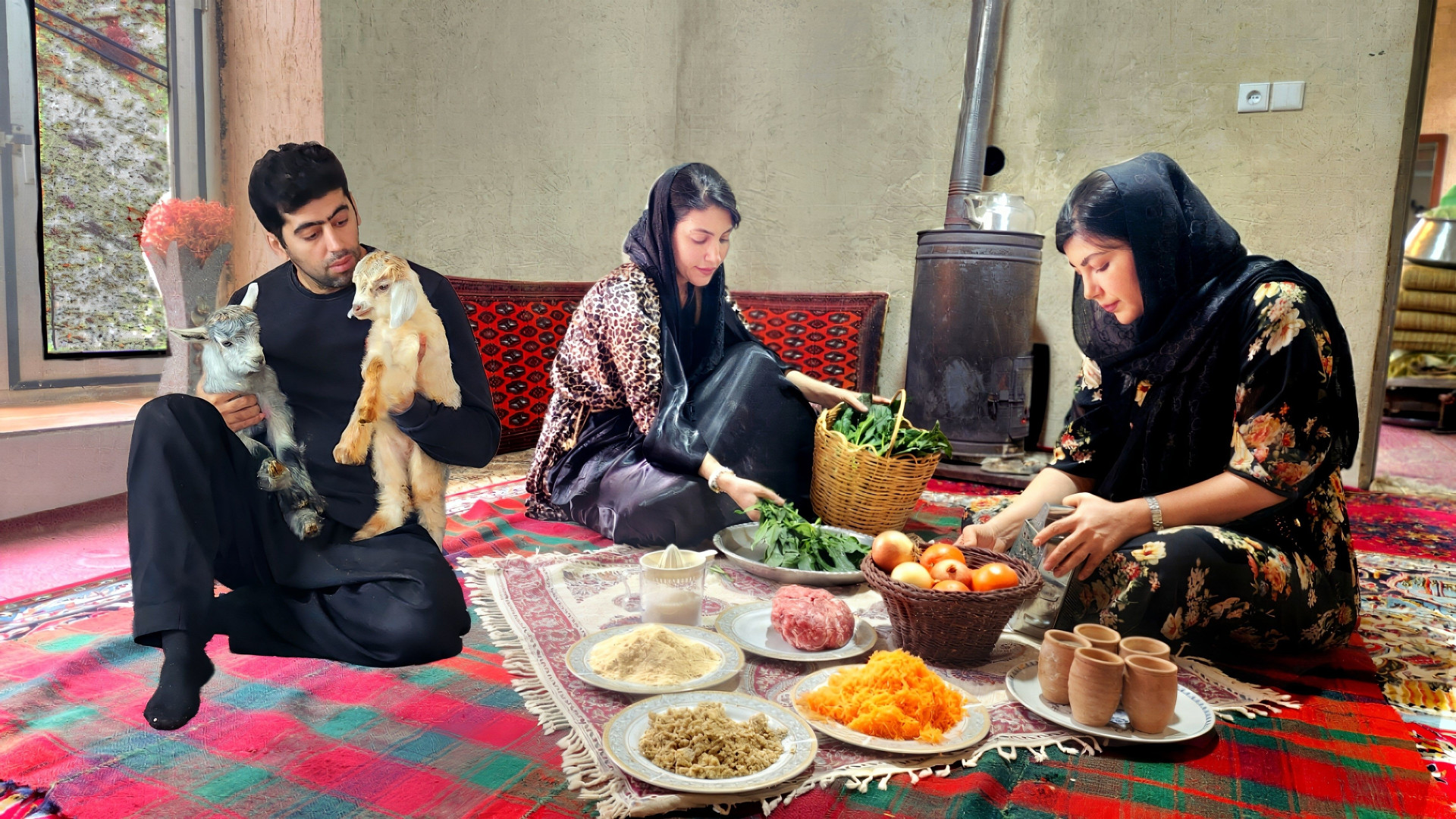 طرز پخت لقمه تنوری متفاوت در ر...