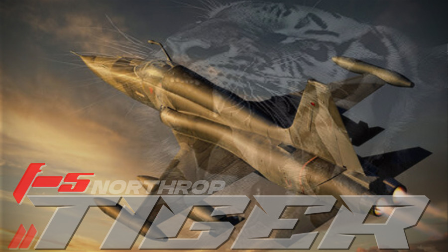 جنگنده نورثروپ اف 5 تایگر Northrop F5 tiger