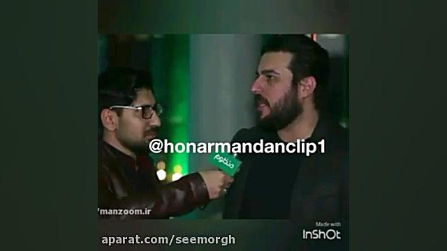 درگیری لفظی محسن کیایی با خبرن...