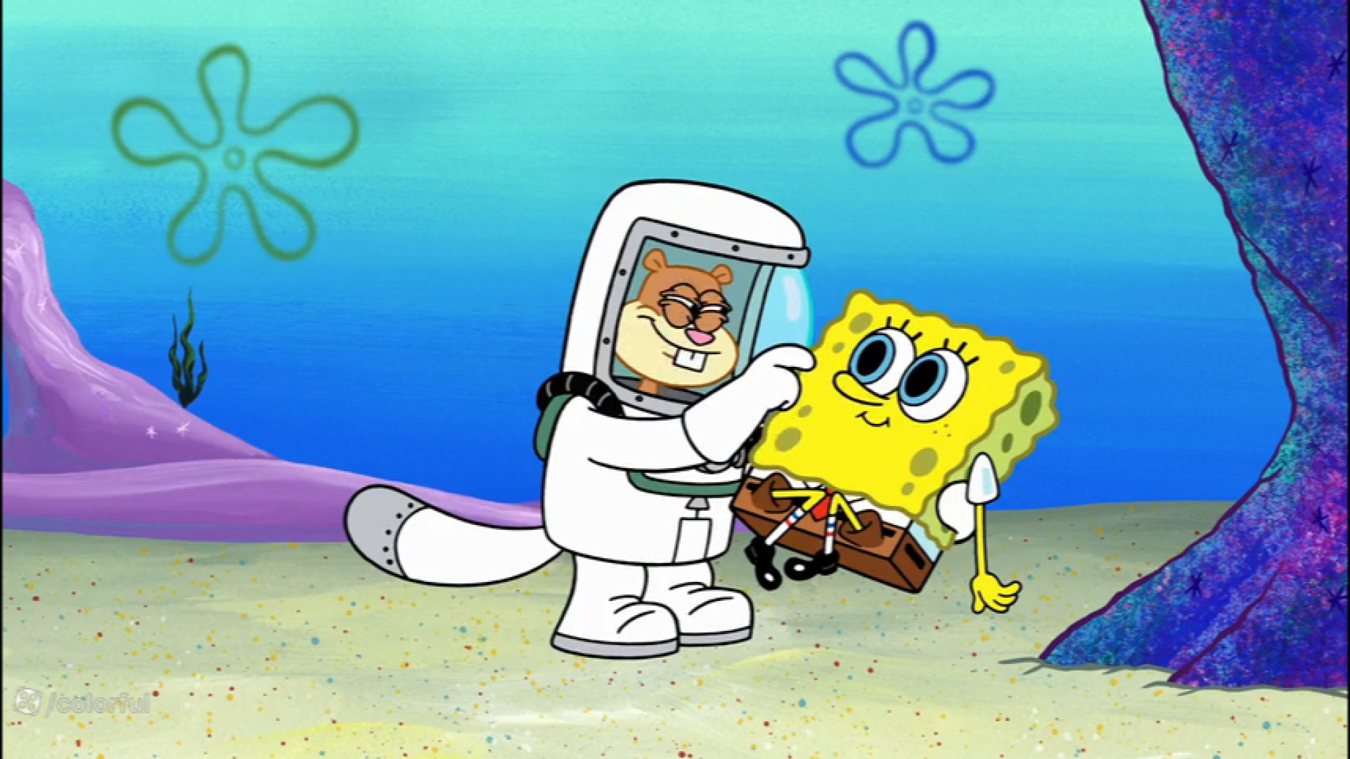 کارتون باب اسفنجی شلوار مکعبی...