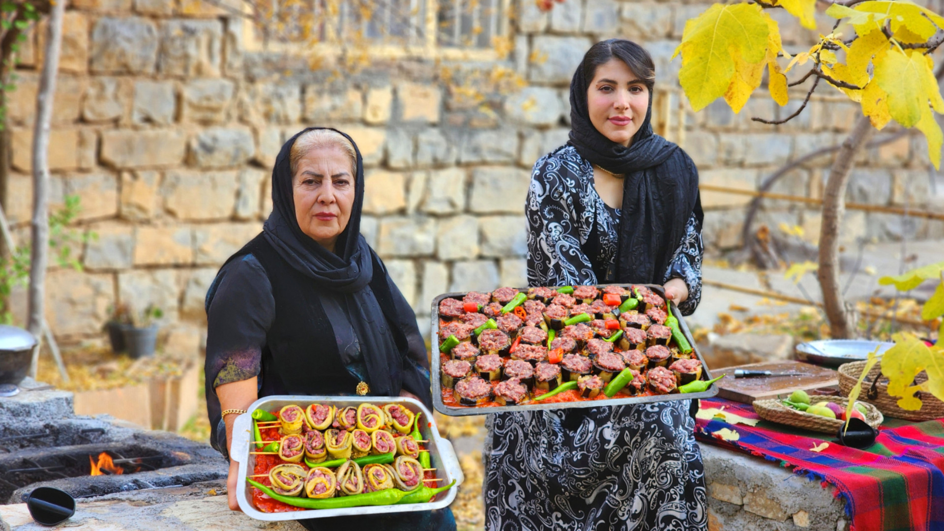پخت دو غذای مجلسی و خوشمزه با...