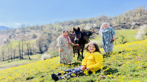 درست کردن حلوا برای عید فطر و...