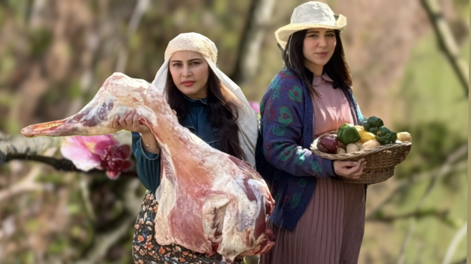 درست کردن خورشت گوشت سنتی در ر...