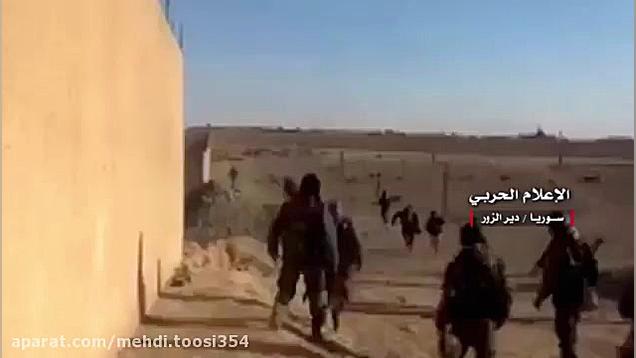 نبرد نیروهای مقاومت با تروریست...