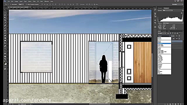 نحوه پرزنت مقطع در فتوشاپ