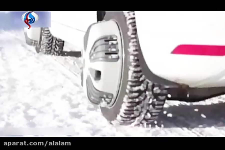 فیلم:رانندگی در برف با این اخت...