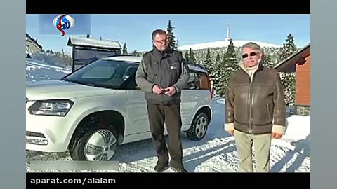 فیلم:رانندگی در برف با این اخت...