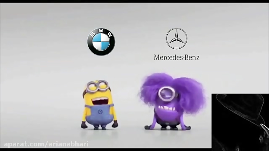 رقابت طنزآمیز مینیون ها با مرس...