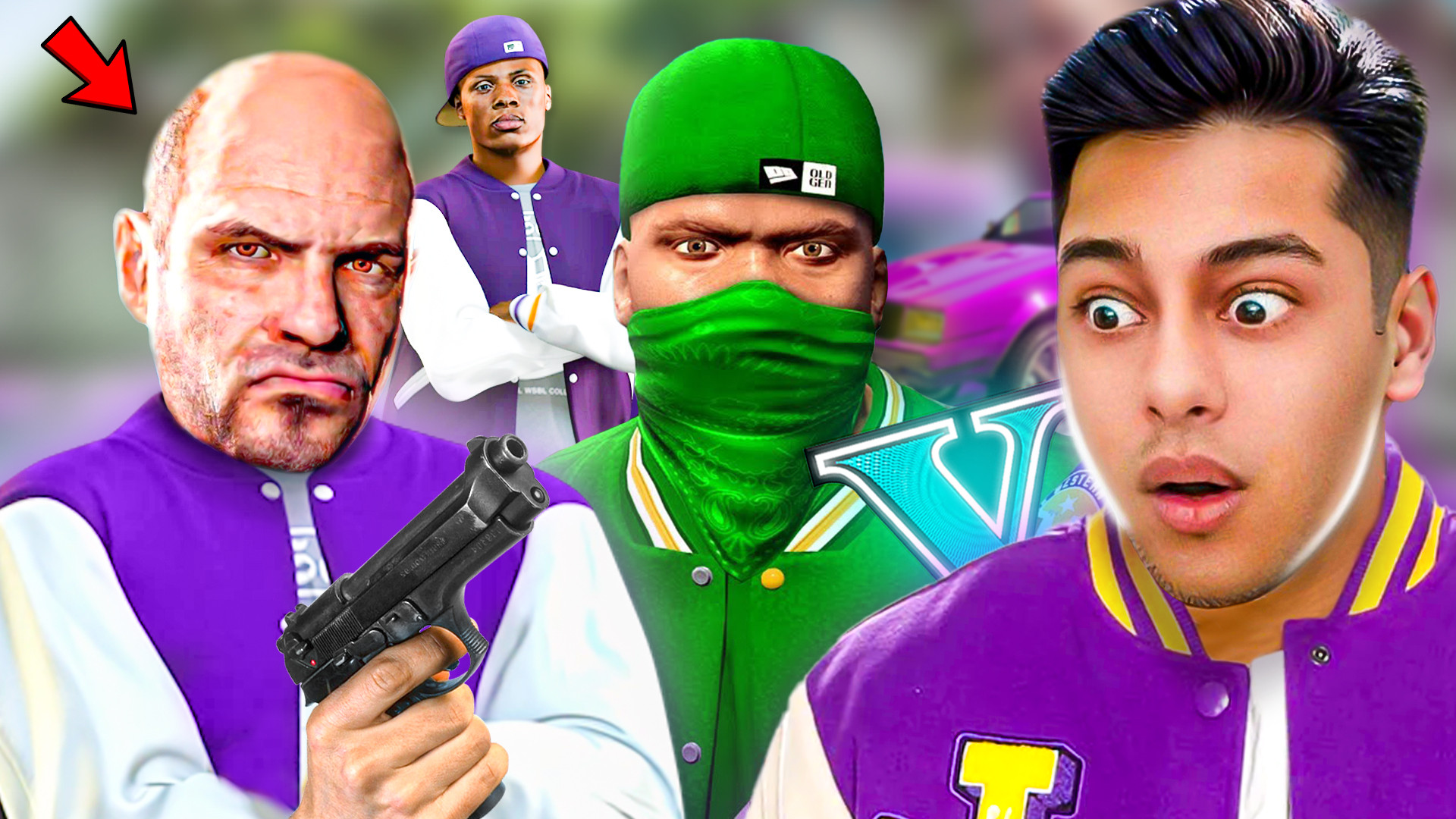 جی تی ای اما گنگ سیمیون در جی...