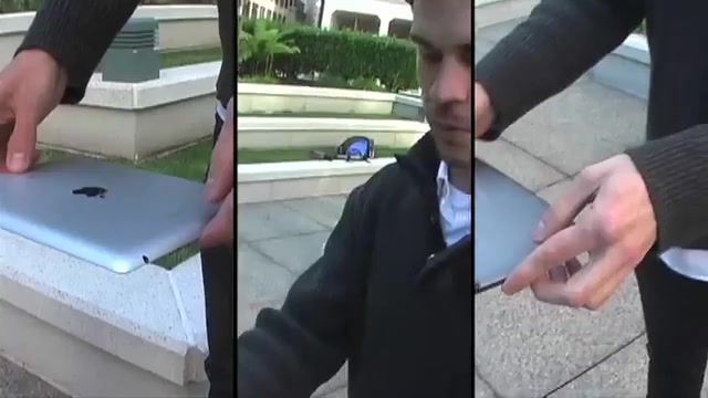 تست مقاومت ipad galaxytab moto...