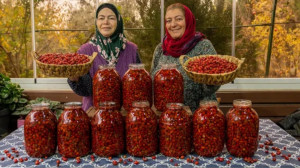 مربای رزهیپ یا گل نسترن به روش...