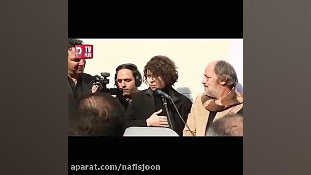 بغض پسر حسن جوهرچی در مراسم تش...