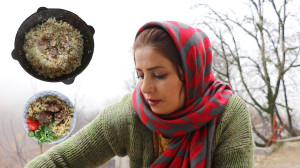 پلو اُزبِکی با گوشت تازه بره د...