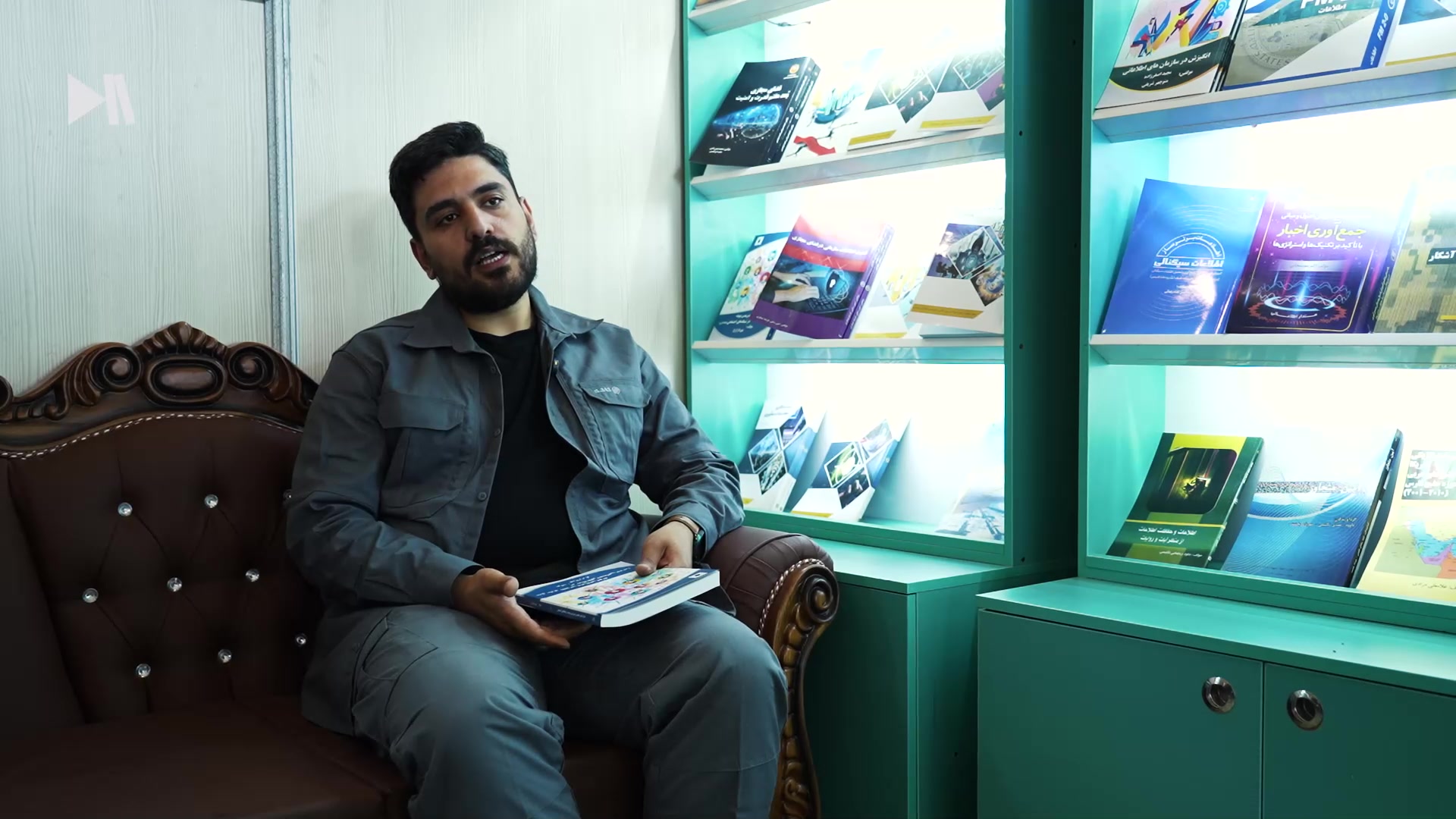 حال و هوای غرفه انتشارات شهید...