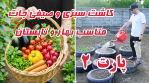 صفر تا صد کاشت سبزی و صیفی جات...