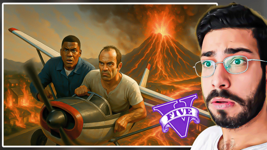 جی تی ای اما پایان جهان در جی تی ای!...gta...جی تی ای وی...GTA V...جی ...