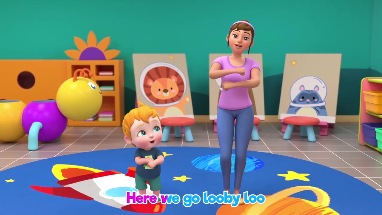 Looby Loo | Kids Songs Nursery Rhymes