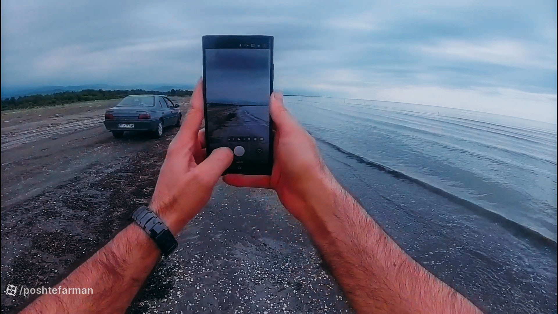 رانندگی آرام به سمت ساحل | جنگ...