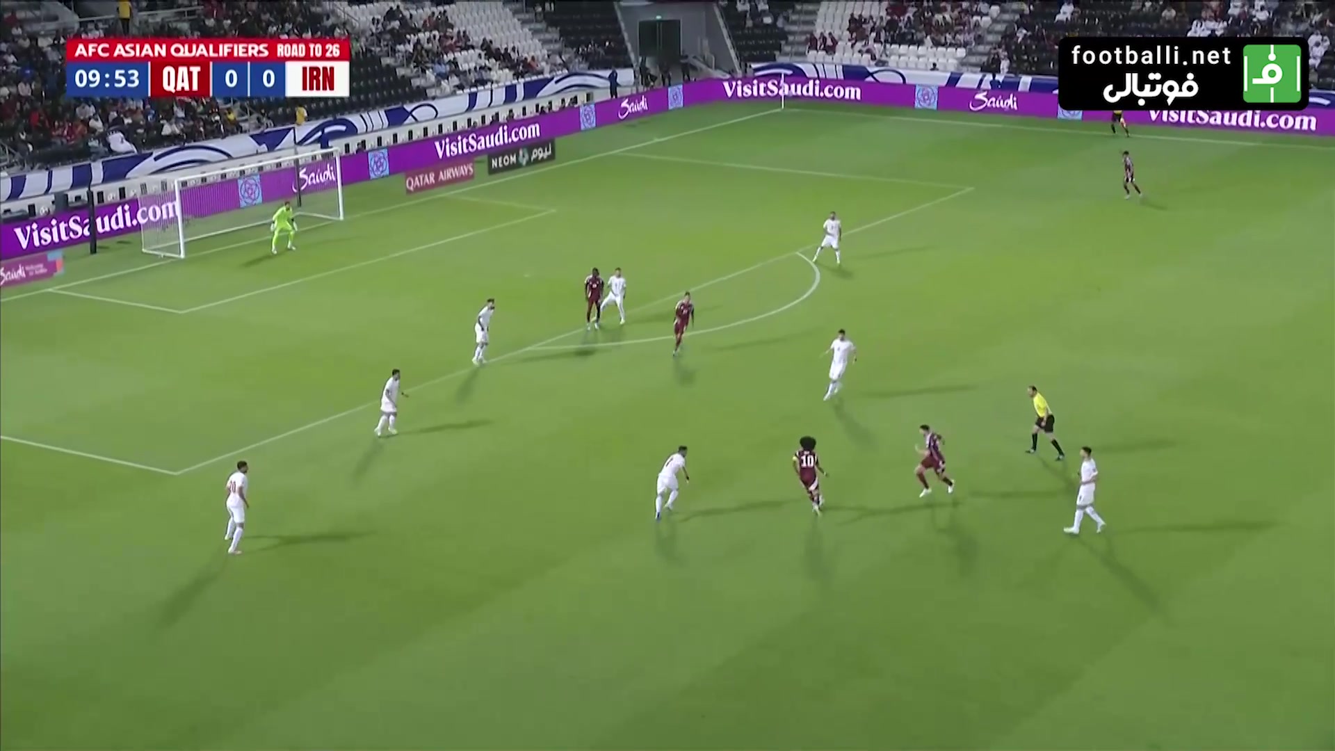خلاصه بازی قطر 1-0 ایران (مقدماتی جام جهانی 2026) (پنج شنبه، 15 خرداد ...
