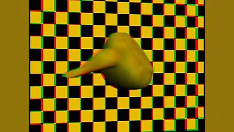 Teapot test  3D Glasses  anagl...