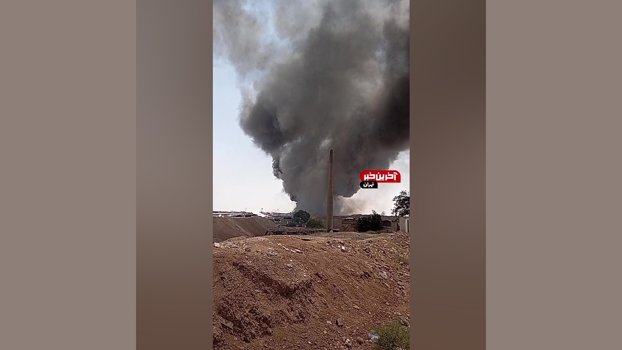 سوزاندن ضایعات و لاستیک در جنو...