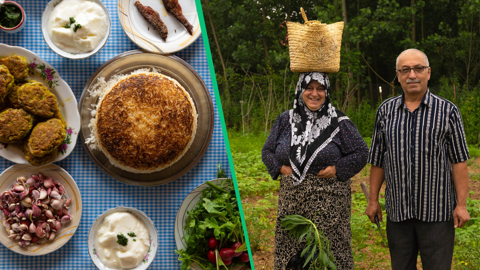 کوکوی نخود فرنگی از باغ تا بشق...