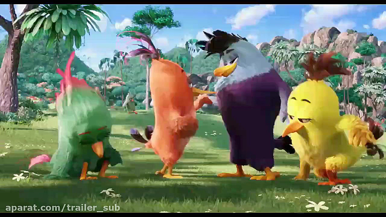 تریلر انیمیشن The Angry Birds Movie با زیرنویس فارسی زمان156ثانیه