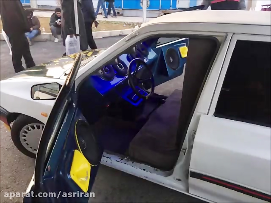 سیستم صوتی پراید نمایشگاه خودر...