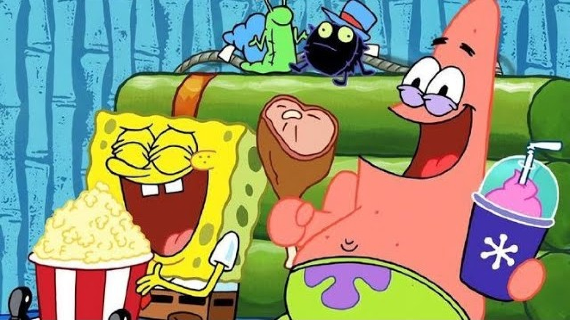 کارتون باب اسفنجی شلوار مکعبی؛...