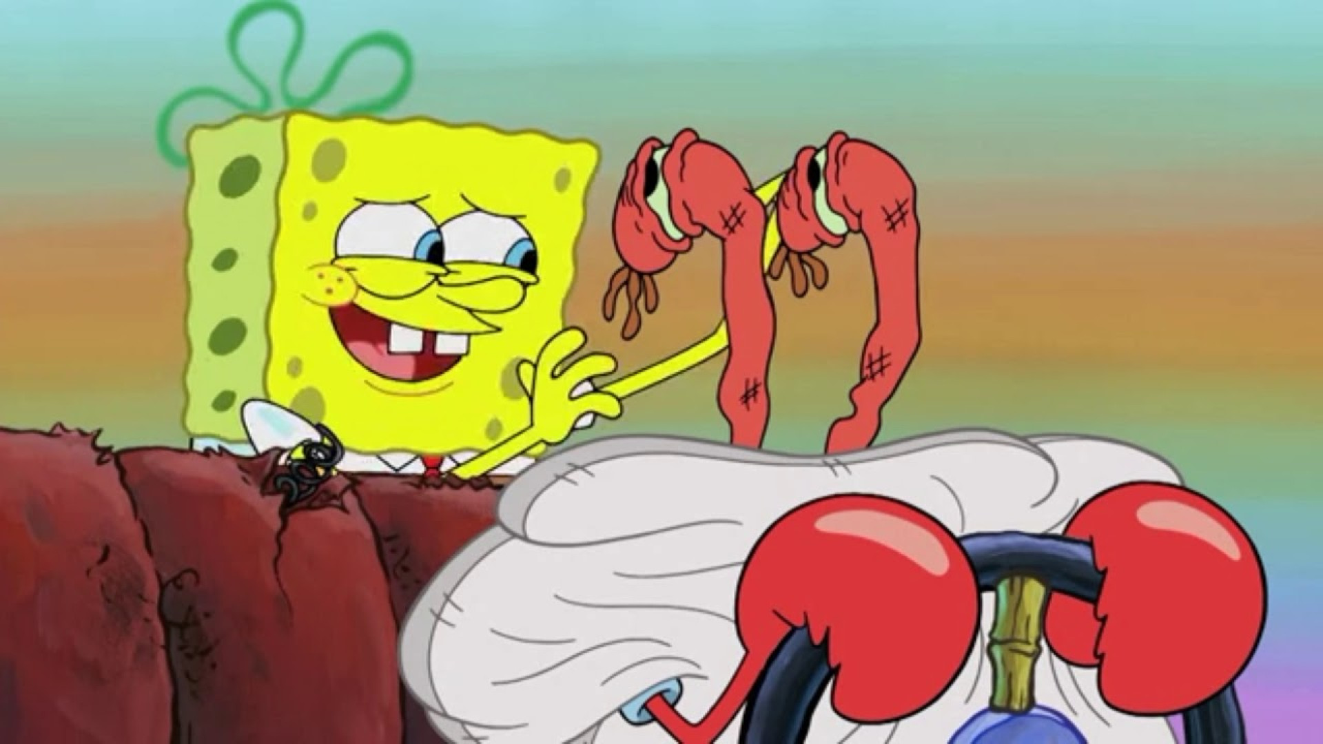 کارتون باب اسفنجی شلوار مکعبی؛...