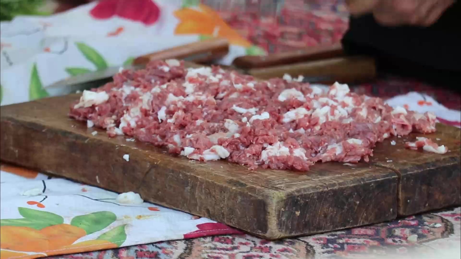 پخت کتلت با سبزیجاته تازه