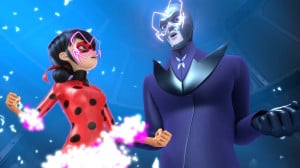 دختر کفشدوزکی و گربه سیاه دوبل...