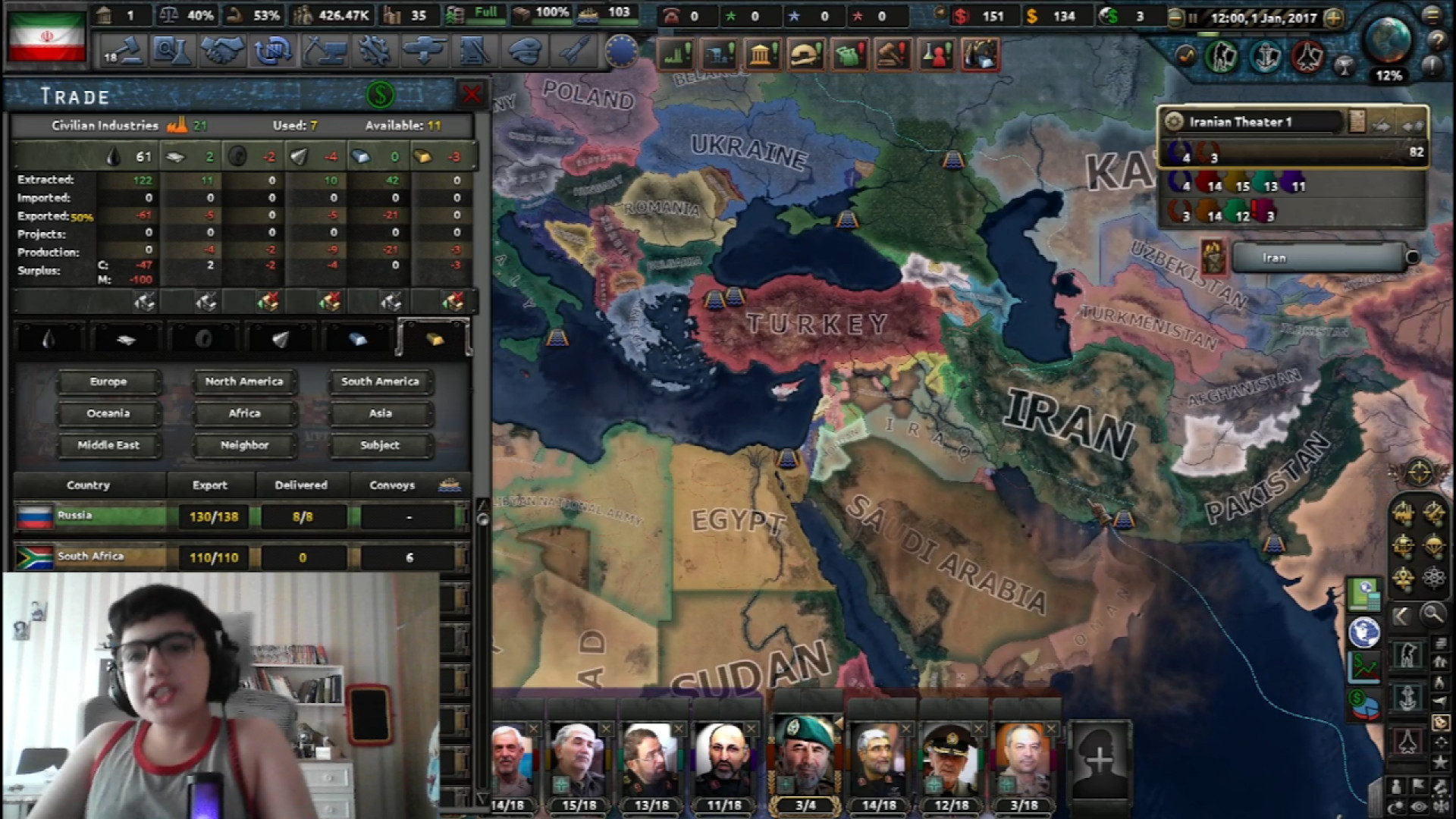 ایرانو ابر قدرت کنیم | پارت 1 بازی Hearts of Iron IV Millennium Dawn
