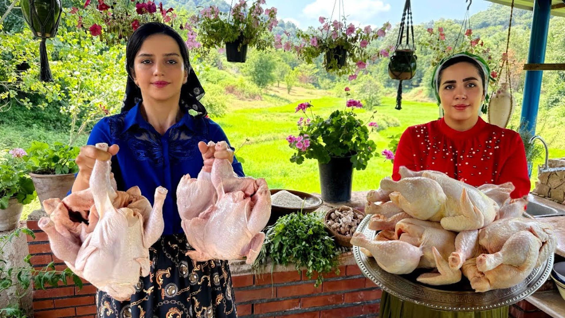 پخت مرغ ترش شمالی؛ مجلسی و جا...